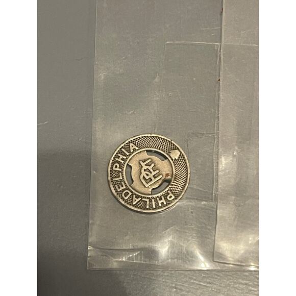 1924 Philadelphia, Pennsylvania PA PRT Good For One Fare Transit Token - Picture 2 of 2